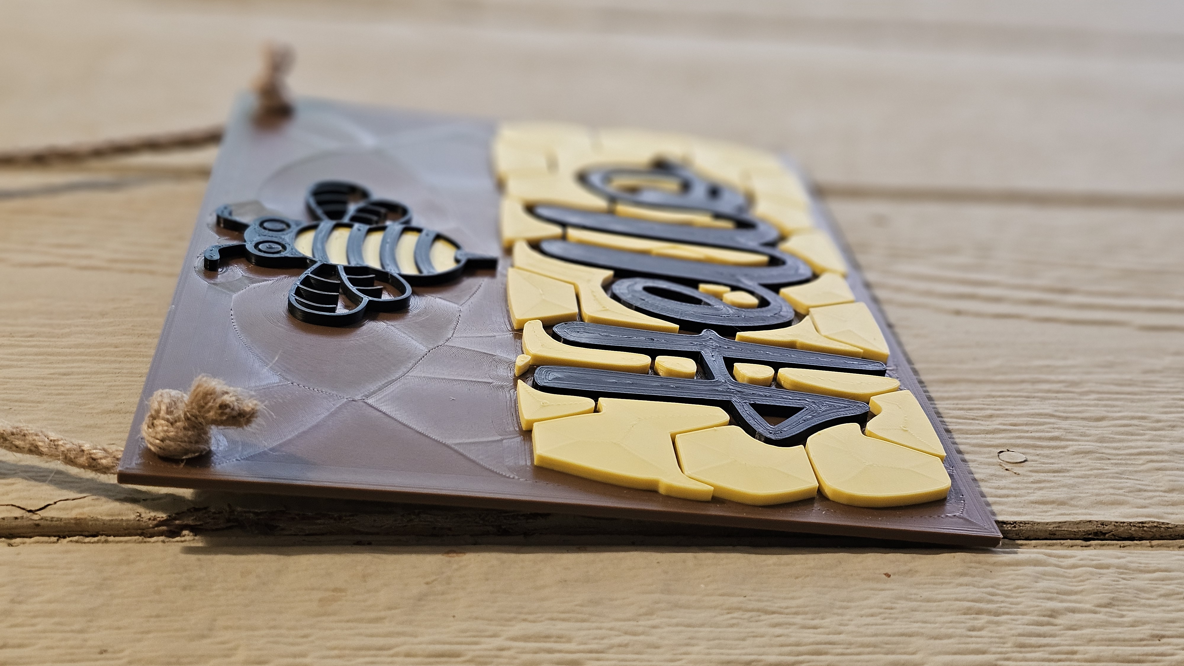 Decorative Craft Sign - 3D printed home decor sign